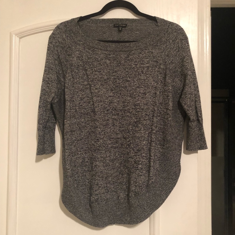 Express 3/4 sleeve sweater